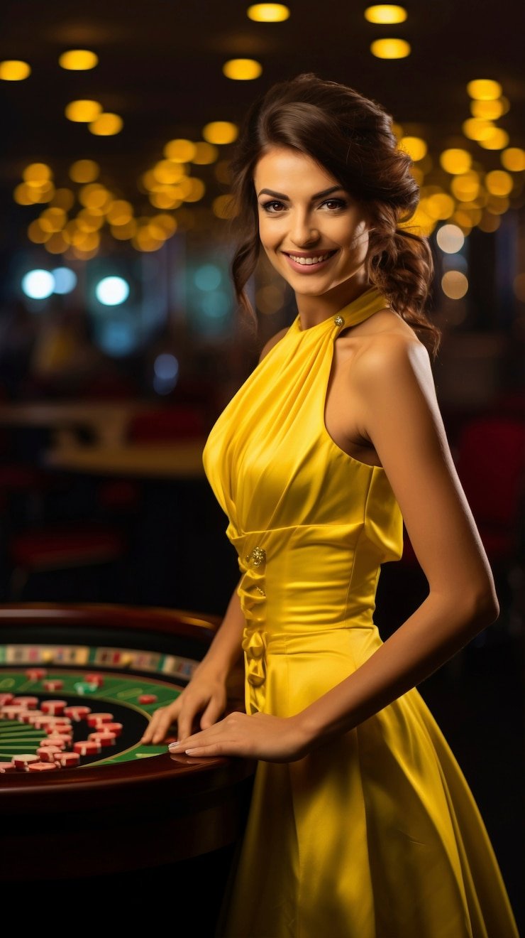 Layar permainan Caribbean Stud Poker live-dealer Layar permainan Caribbean Stud Poker live-dealer